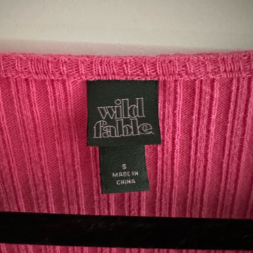 Pink long sleeve body suit - Picture 2 of 3